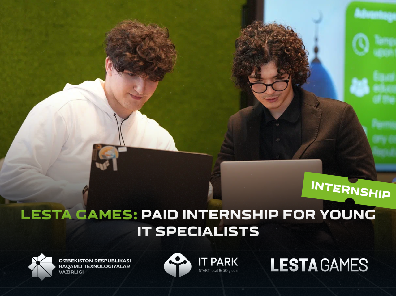 ITPARK - Lesta Games: Оплачиваемая интернатура для молодых IT-специалистов