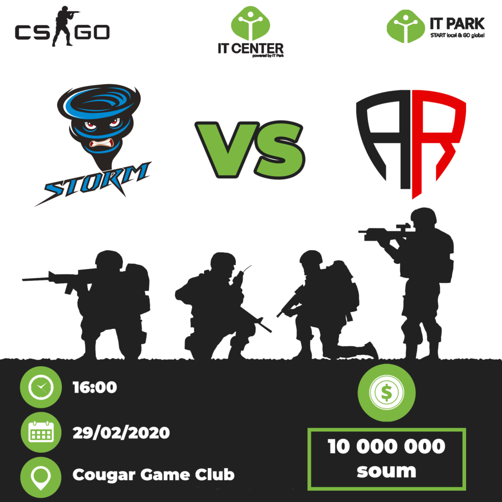 ITPARK - Битва титанов Counter Strike: «Storm» vs «Arcred»