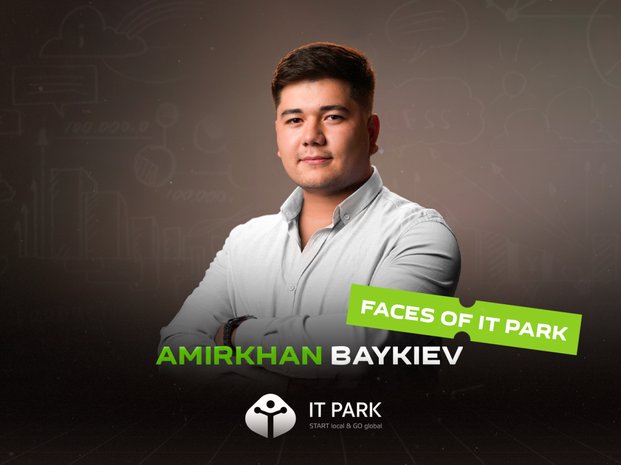 ITPARK - IT Park в лицах: Амирхан Байкиев — глава отдела по визуализации  данных